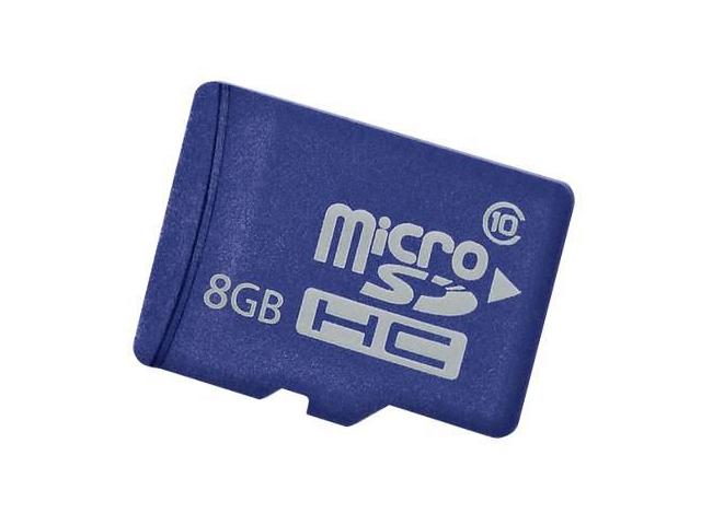 8GB Micro SD EM Flash Media