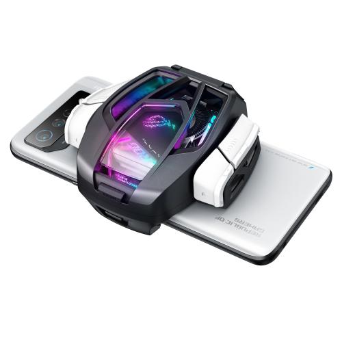 Cooler telefon ASUS AeroActive Cooler 7 pentru ROG Phone 7/ROG Phone 7 Ultimate, Black-White