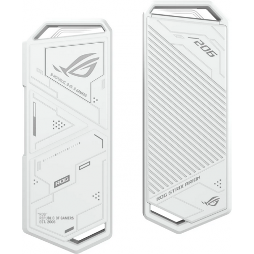 Rack SSD ASUS ROG Strix Arion White Edition, USB-C, M.2, White