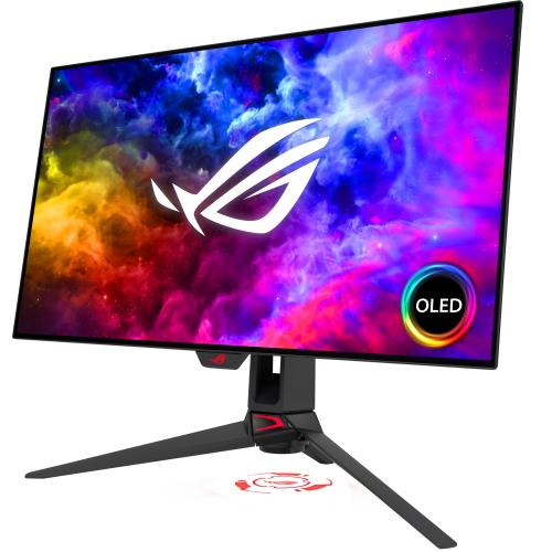 Monitor OLED ASUS ROG Swift OLED PG27AQDM, 26.5inch, 2560x1440, 0.03ms GTG, Black