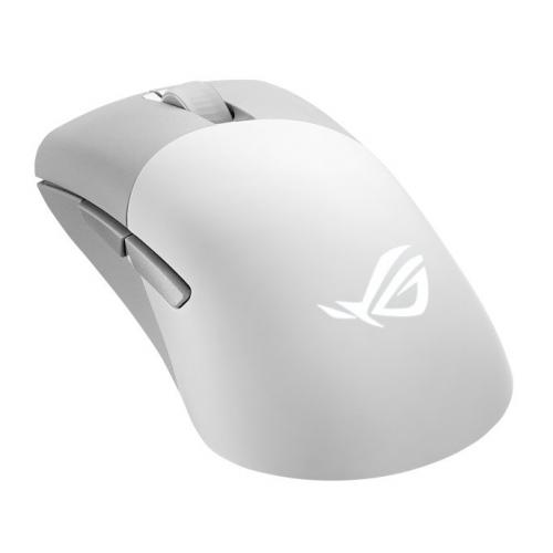 Mouse Optic ASUS ROG Keris, USB/USB Wireless/Bluetooth, White