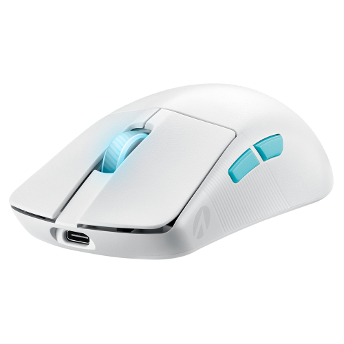 Mouse Optic ASUS ROG Harpe Ace Aim Lab Edition, USB Wireless/USB/Bluetooth, White