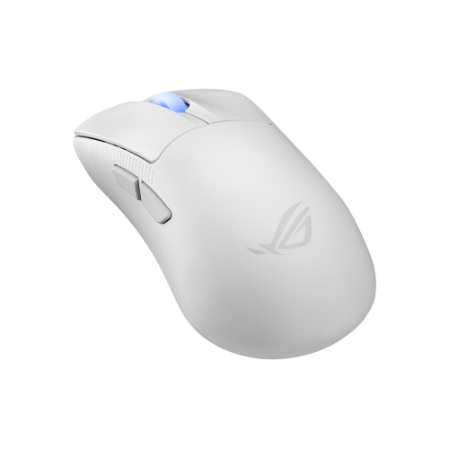 Mouse Optic ASUS ROG Keris II WL Ace, USB/USB Wireless/Bluetooth, Moonlight White