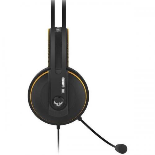 Casti cu microfon ASUS TUF Gaming H7 Core, 3.5mm jack, Black-Yellow