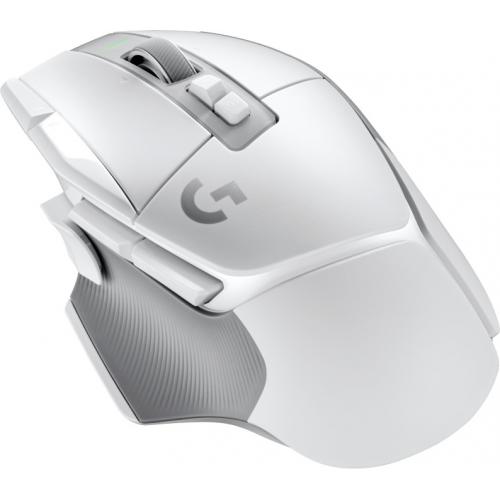 Mouse Optic Logitech G502 X Lightspeed, USB Wireless, White