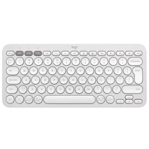 Tastatura Logitech Pebble Keys 2 K380s, Bluetooth, Layout US, White