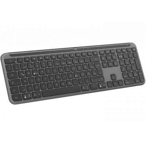 Tastatura Logitech Signature Slim K950, USB Wireless/Bluetooth, Layout US, Graphite