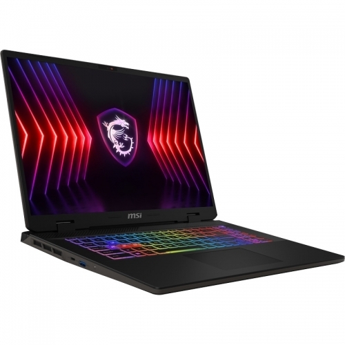 Laptop MSI Sword 17 HX B14VGKG, Intel Core i7 14700HX, 17inch, RAM 16GB, SSD 1TB, nVidia GeForce RTX 4070 8GB, Free DOS, Cosmos Gray