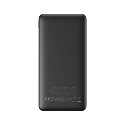 Baterie portabila Anker PowerCore 326, 20000 mAh, 15W, USB-C, USB-A, Black