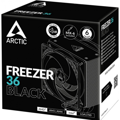 Cooler procesor Arctic Freezer 36 Black, 2x 120mm, ACFRE00123A