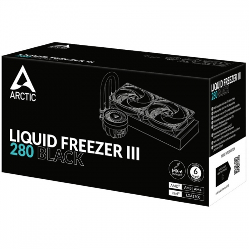 Cooler procesor Arctic AC Liquid Freezer III 280, 2x 140mm, Black