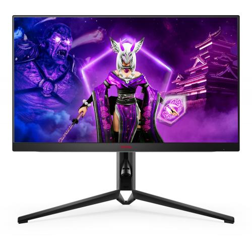 Monitor LED AOC AG274QS, 27inch, 2560x1440, 1ms GTG, Black-Red