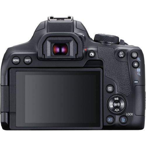 Aparat foto DSLR Canon EOS 850D Kit, 24.1MP, Black