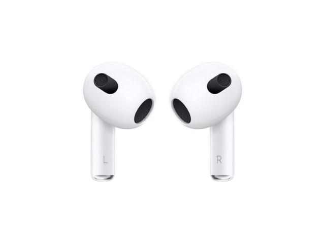 Apple AirPods 3. generacji z etui ładującym | Słuchawki bezprzewodowe | douszne, Bluetooth, Lightning