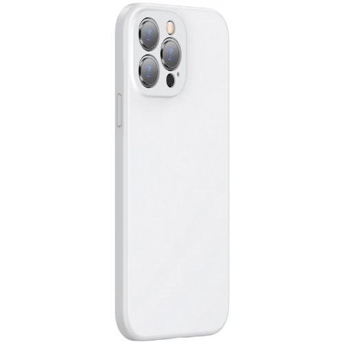 Protectie pentru spate Baseus Liquid pentru iPhone 13 Pro, White