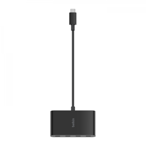 Hub USB BELKIN AVC018btBK, 4x USB-C, Black