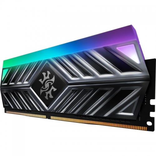 Kit Memorie A-Data XPG Spectrix D41 Tungsten Grey RGB 16GB, DDR4-3000MHz, CL16, Dual Channel