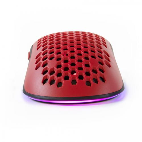 Mouse Optic Arozzi FAVO RGB, USB, Red