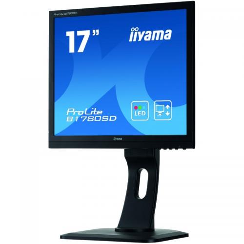 Monitor LED Iiyama ProLite B1780SD-B1, 17inch, 1280x1024, 5ms, Black