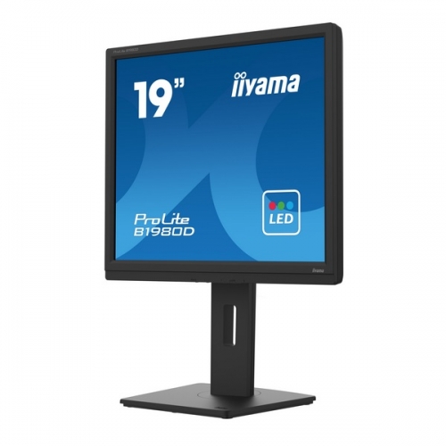 Monitor LED Iiyama ProLite B1980D-B5, 19inch, 1280x1024, 5ms GTG, Black