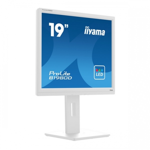 Monitor LED Iiyama ProLite B1980D-B5, 19inch, 1280x1024, 5ms GTG, White