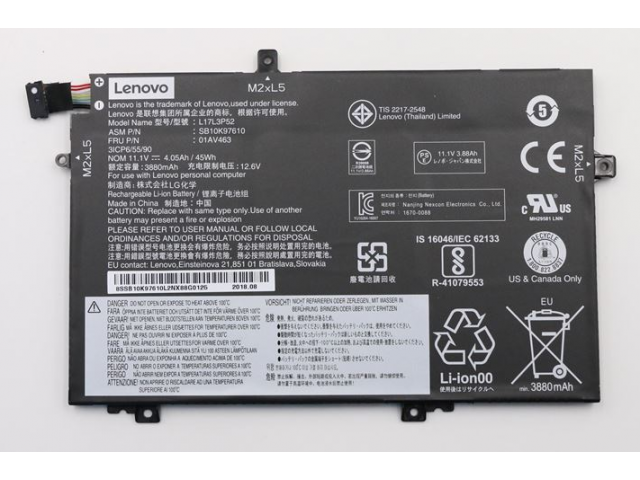 Baterie notebook originala Lenovo 01AV463 3 Cell