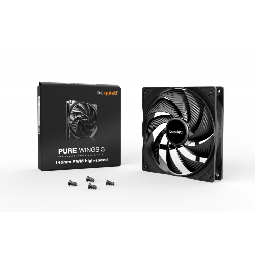 Ventilator Be quiet! Pure Wings 3 PWM high-speed, 140mm