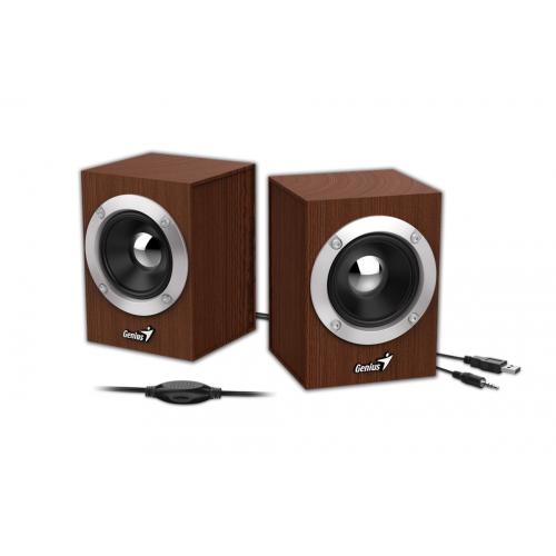 Boxe 2.0 Genius SP-HF280, Wooden