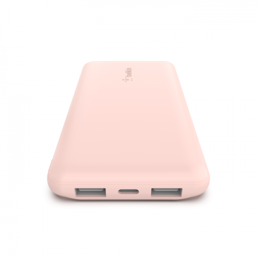 Baterie portabila Belkin Boost Charge 10K, 1x USB-C, 2x USB, 10.000mAh, Rose Gold