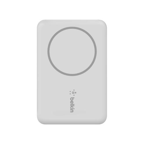 Baterie portabila Belkin Boost Charge Magnetic Wireless, 2500mAh, White