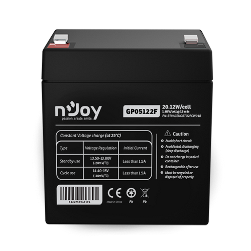 Baterie UPS nJoy GP05122F, 12V, 20W