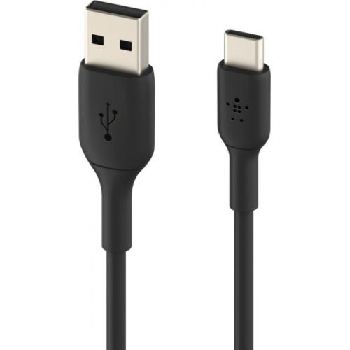 Cablu de date Belkin Boost Charge, USB 2.0 - USB-C, 2m, Black