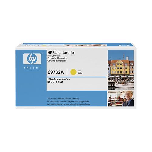 Cartus Toner HP C9732A Yellow 