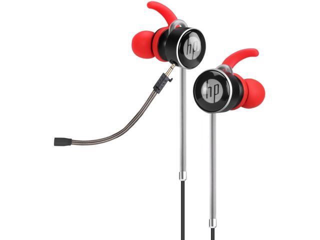 Casti in-ear HP DHE-7004 red