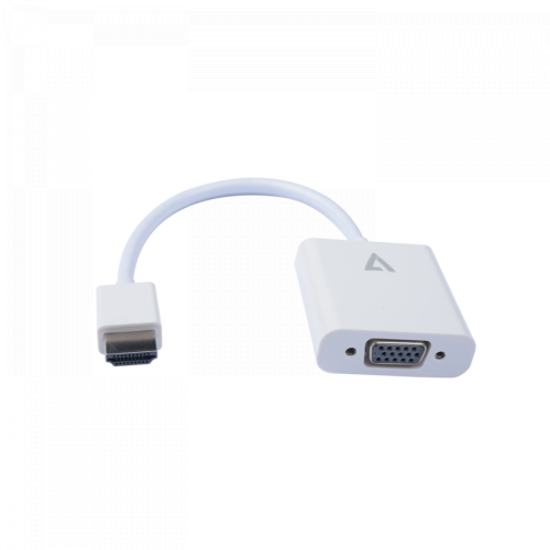 Adaptor V7 CBLHDAV-1E, HDMI - VGA, Black