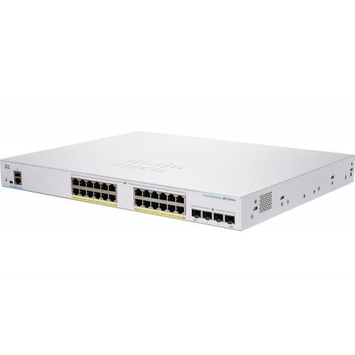 Switch Cisco CBS350-24FP-4G-EU, 24 porturi, PoE