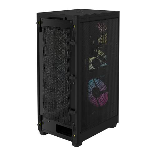 Carcasa Corsair 2000D RGB Airflow Black, Fara sursa