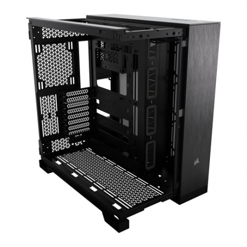 Carcasa Corsair 6500X TG Black/Obsidian Aluminum, Fara sursa