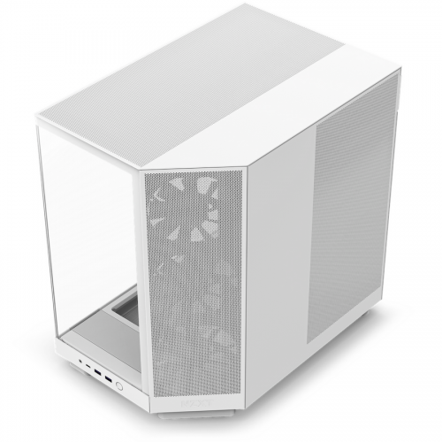 Carcasa NZXT H6 Flow White, Fara sursa