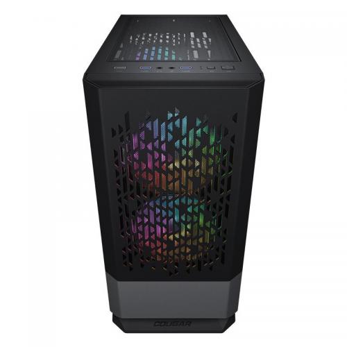 Carcasa Cougar MG140 Air RGB Black, Fara sursa