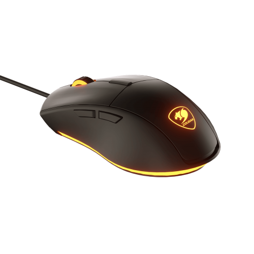 Kit Cougar Minos XC - Mouse Optic, LED, USB, Black + Mouse Pad Speed, Black