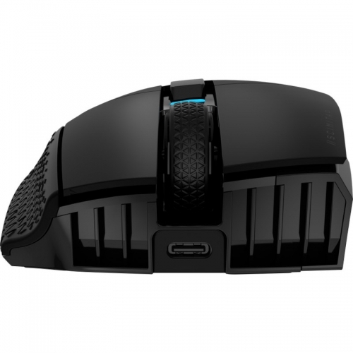 Mouse Optic Corsair SCIMITAR ELITE, RGB LED, USB/USB Wireless/Bluetooth, Black