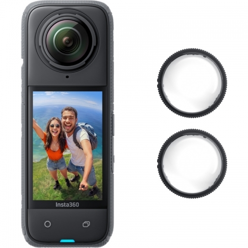 Camera video actiune Insta360 X4, Black