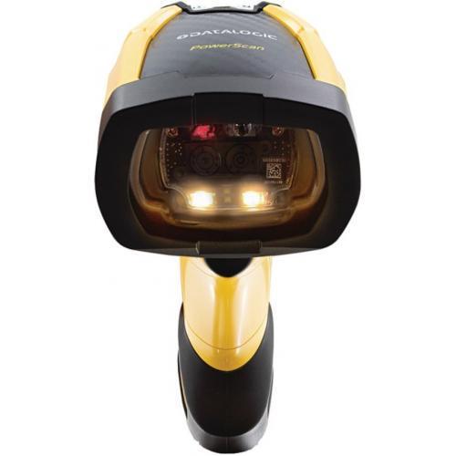 Cititor de coduri de bare Datalogic PowerScan PD9630-DC, 2D, USB, RS232, Black-Yellow