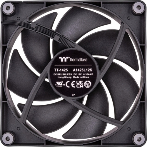 Kit Ventilatoare Thermaltake CT140 Black, 140mm, 2 bucati