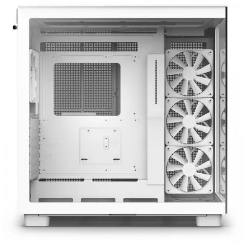 Carcasa NZXT H9 Flow White, Fara sursa