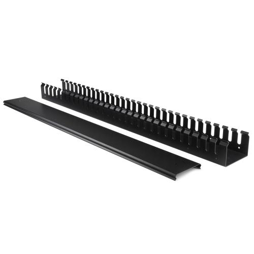 Organizator cablu Startech CMVER20UF, Black