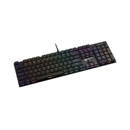 Tastatura Canyon Cometstrike TKL GK-55, RGB LED, USB, Black