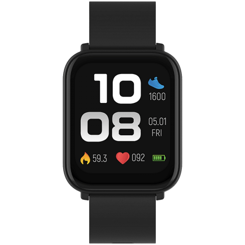 SmartWatch Canyon EASY SW-54, 1.7inch, Curea Silicon, Black