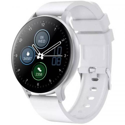 Smartwatch Canyon SW-68 Badian, 1.28inch, Curea Silicon, White